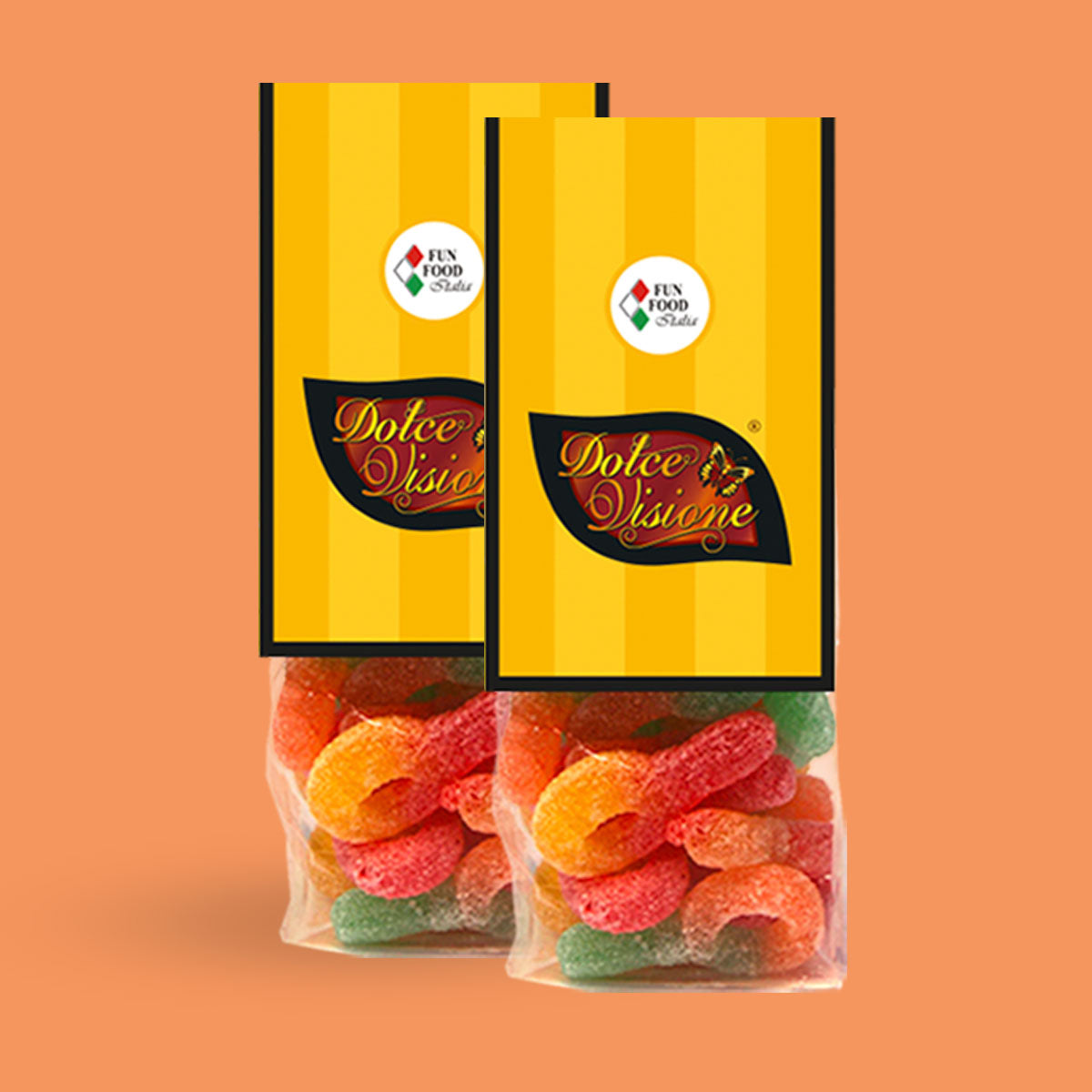 CARAMELLE - CIUCCI ACIDULI - 2 SACCHETTI