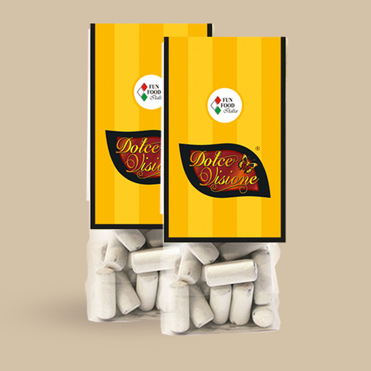 CARAMELLE - GESSETTI MENTA E LIQUIRIZIA - 2 SACCHETTI