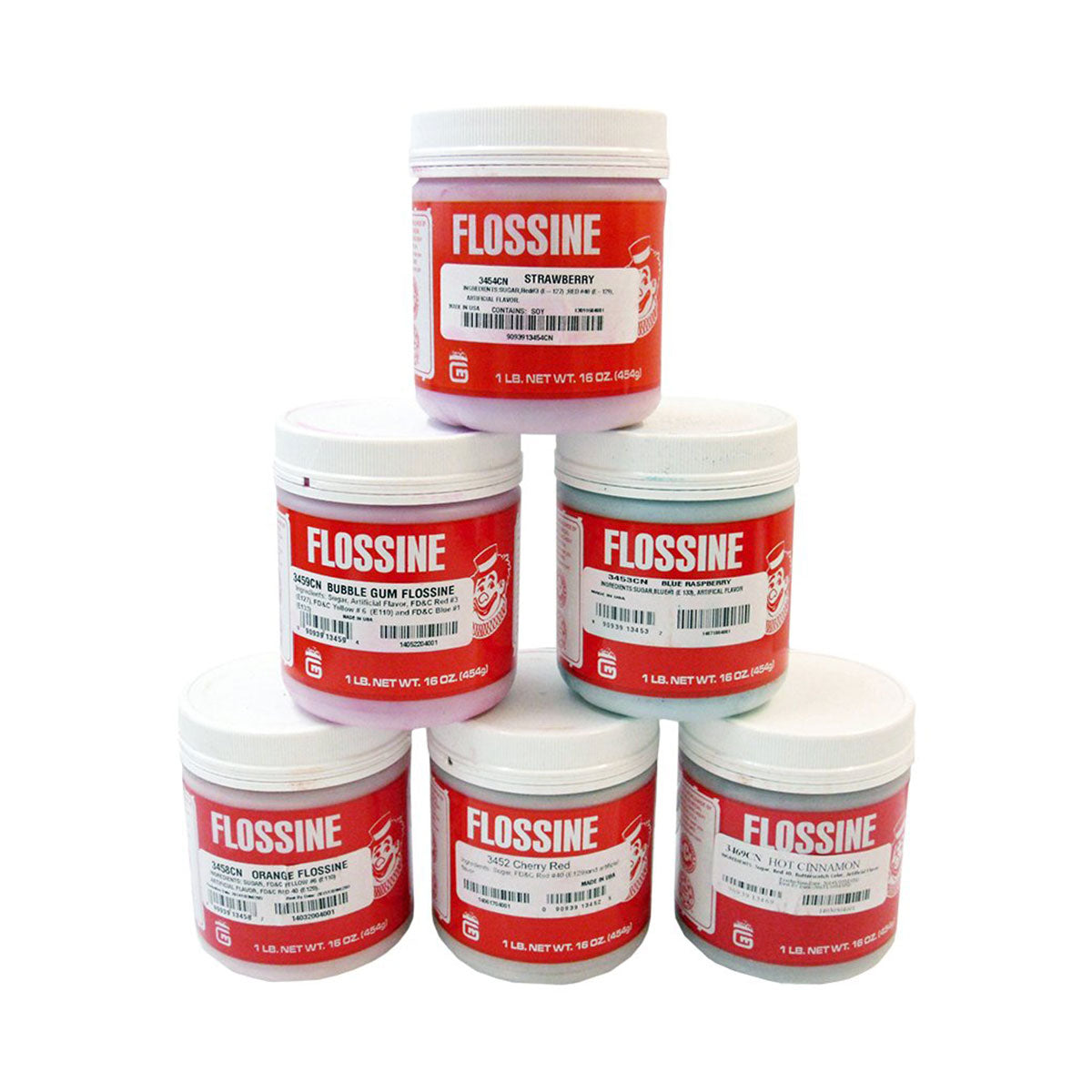 FLOSSINE - COLORANTE PER ZUCCHERO FILATO (1 pz)