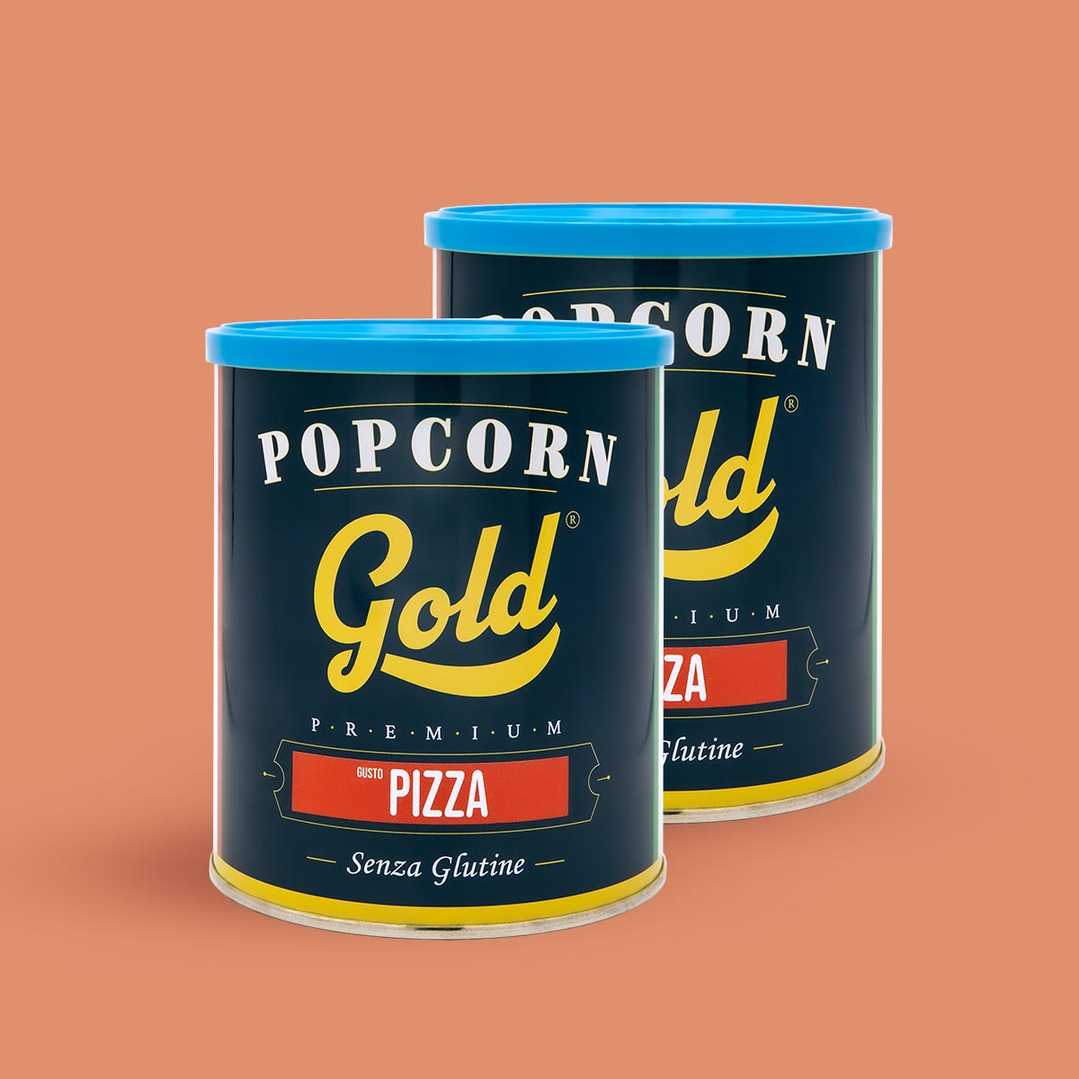 POPCORN GOLD PIZZA - 2 BARATTOLI