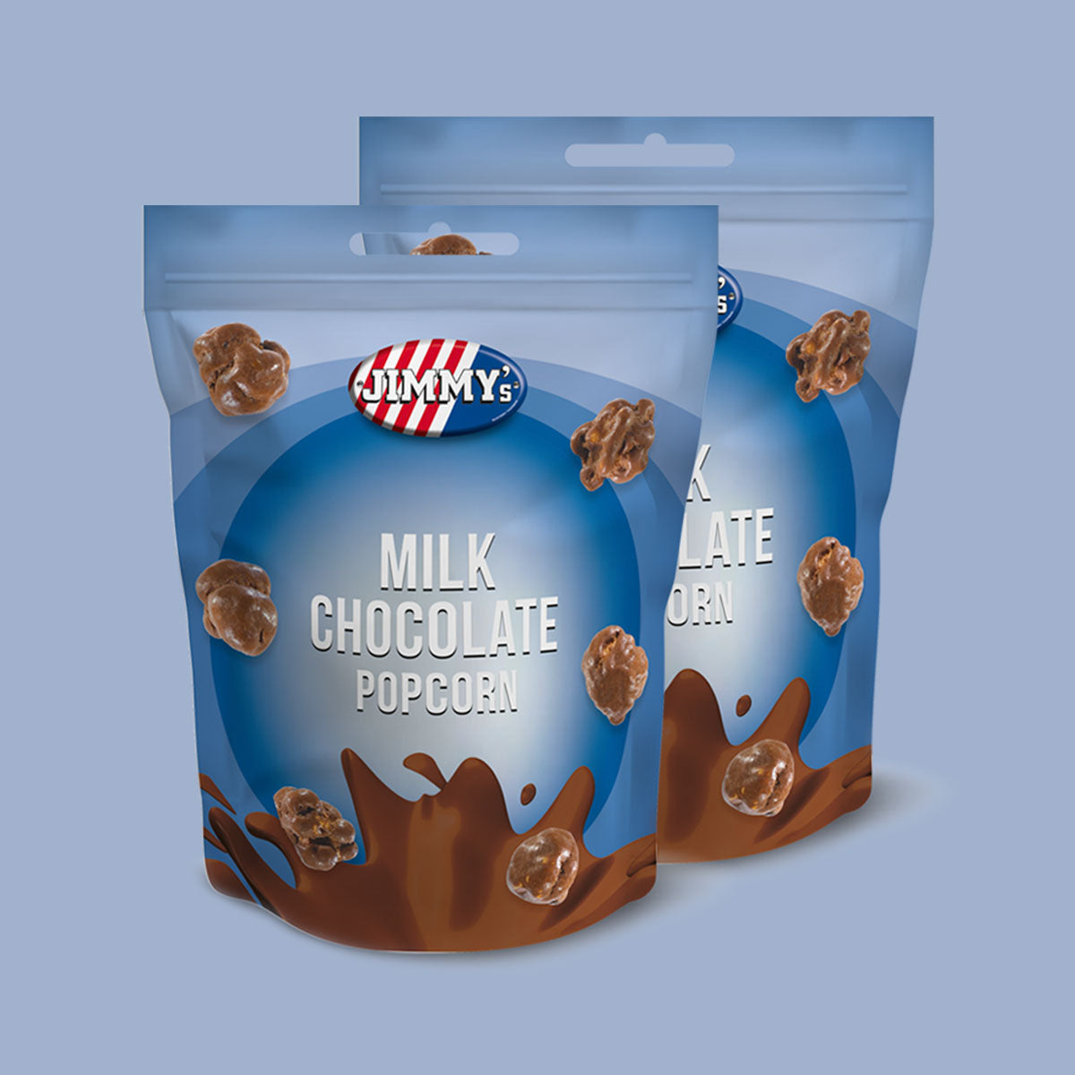 POPCORN JIMMY'S MILK CHOCOLATE - 2 SACCHETTI