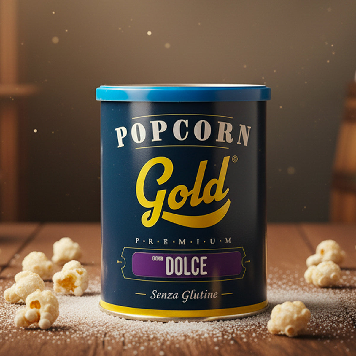 POPCORN GOLD DOLCE - 2 BARATTOLI