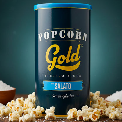 POPCORN GOLD SALATO - 2 BARATTOLI