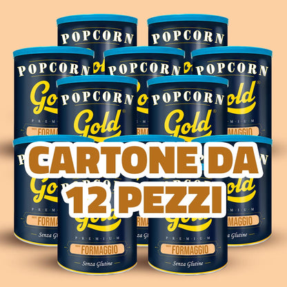 POPCORN GOLD FORMAGGIO - 12 BARATTOLI