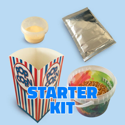 PADELLA POPCORN PER FORNELLO A GAS + STARTER KIT