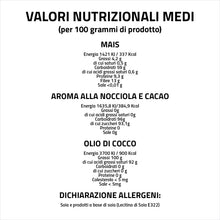 Carica l&#39;immagine nel visualizzatore di Gallery, KIT INGREDIENTI PER POPCORN NOCCIOLA E CACAO
